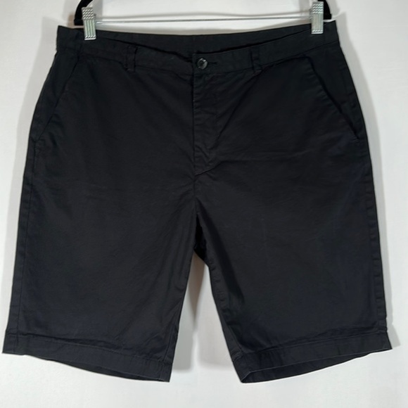 Calvin Klein Mens Black Cargo Shorts - Picture 1 of 9